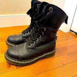 Dr. Martens lace up boots. Size 36